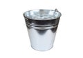Metallic bucket Royalty Free Stock Photo