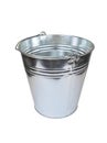 Metallic bucket Royalty Free Stock Photo