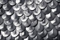 Metallic chain armour Royalty Free Stock Photo