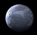 Metallic Earth Royalty Free Stock Photo