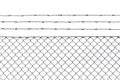 Metallic fence pattern background Royalty Free Stock Photo