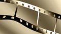 Metallic filmstrip