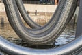 Metallic flexible pipe