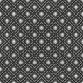 Metallic geometric seamless background pattern. 3d render illustration. Royalty Free Stock Photo