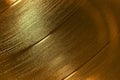 Metallic gold shiny vinyl record background textures Royalty Free Stock Photo