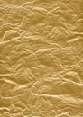 Metallic golden sheet Tin Foil textured background Royalty Free Stock Photo