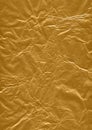 Metallic golden sheet Tin Foil textured background Royalty Free Stock Photo
