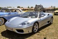 Metallic gray Ferrari 360 Spider Royalty Free Stock Photo