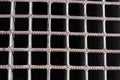Metallic Grid Pattern Royalty Free Stock Photo