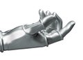 Metallic hand