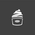 Metallic Icon - Ice cream