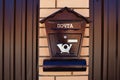 Metallic mailbox