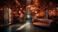 Metallic Marvel: Platinum & Antique Copper Interior Desig