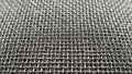 Metallic Mesh Screen Texture Industrial Woven Metal Grid Background Pattern Detail Royalty Free Stock Photo