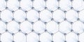 metallic net honey comb structure network, networking, connectivity, internet communication abstract web concept 3d Royalty Free Stock Photo