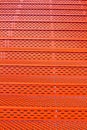 metallic orange staircase background texture Amsterdam Royalty Free Stock Photo