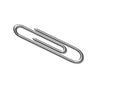 Metallic Paper clip