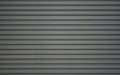 Metallic roller shutter door