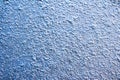 Metallic rough wall close up. Blue abstract background with silver metal effect. Texture for design Royalty Free Stock Photo