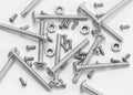 Metallic screws and bolts