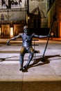 Monument in tribute to the pilgrims from Burgos