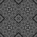 Metallic seamless pattern Royalty Free Stock Photo