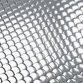 Metallic silver scales background 3d Royalty Free Stock Photo