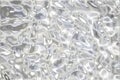 Metallic silver wavy background Royalty Free Stock Photo