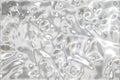 Metallic silver wavy background Royalty Free Stock Photo