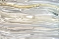 Metallic silver wavy background Royalty Free Stock Photo