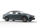 Metallic slate blue Volkswagen Passat 2018 - 2021 model - side view