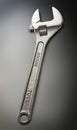 Metallic spanner Royalty Free Stock Photo