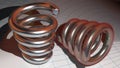 Metallic springs