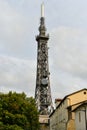Metallic tower of Fourviere - Lyon, France Royalty Free Stock Photo