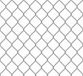 Metallic wired fence seamless pattern