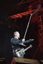 Metallica performs in Budapest Royalty Free Stock Photo