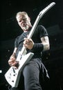 Metallica performs in concert