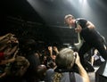 Metallica performs in concert