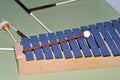 Metallophone, school instruments Orff Royalty Free Stock Photo