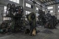 Metallurgical plant of metal tools producing by forging method