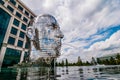 Metalmorphosis Mirror Fountain by, David ÃÅernÃÂ½