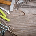 Metalwork tools Royalty Free Stock Photo