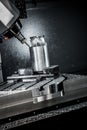 Metalworking CNC milling machine. Royalty Free Stock Photo