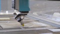 Fast extreme cnc automatic waterjet cutting machine working with sheet metal