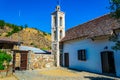 Metamorfosi tou Sotira church at Kakopetria village on Cyprus Royalty Free Stock Photo