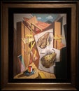 Metaphysical Interior with Pears, painting by Giorgio de Chirico