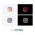 Metavers all apps icons logos , faceook, instagram messenger, portal, facebook portal, oculus, facebook apps, meta apps, from meta