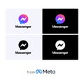 Metavers all apps icons logos , faceook, instagram messenger, portal, facebook portal, oculus, facebook apps, meta apps, from meta Royalty Free Stock Photo