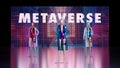 Metaverse digital 3D stage podium with digital fashion sold as NFT.