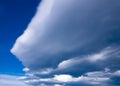 Meteo clouds for storm Royalty Free Stock Photo